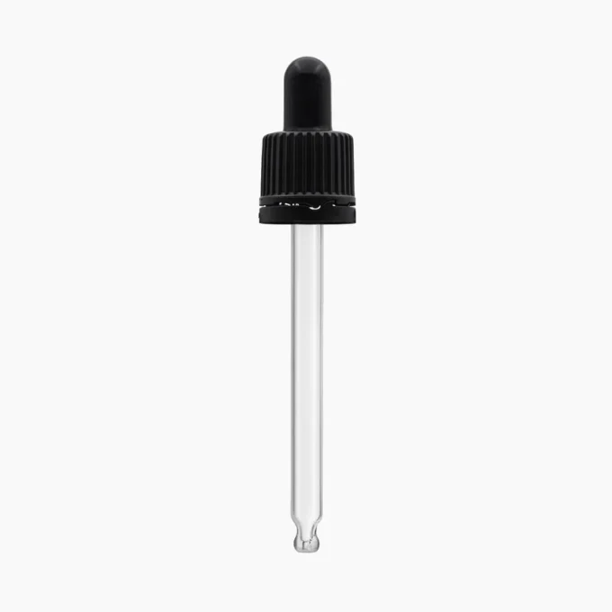 Pipette Dropper Cap (18 mm) - For 100ml Glass Bottle