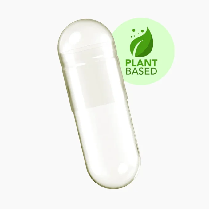 Plant-Based Capsule Shells (Size 00) - Pack of 500