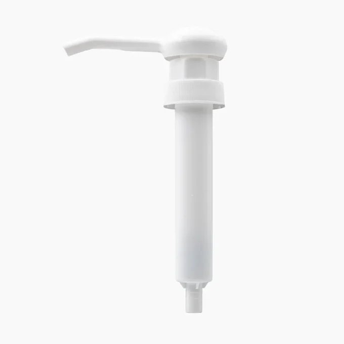 5L Long Spout Dispenser Pump - White (38 mm)