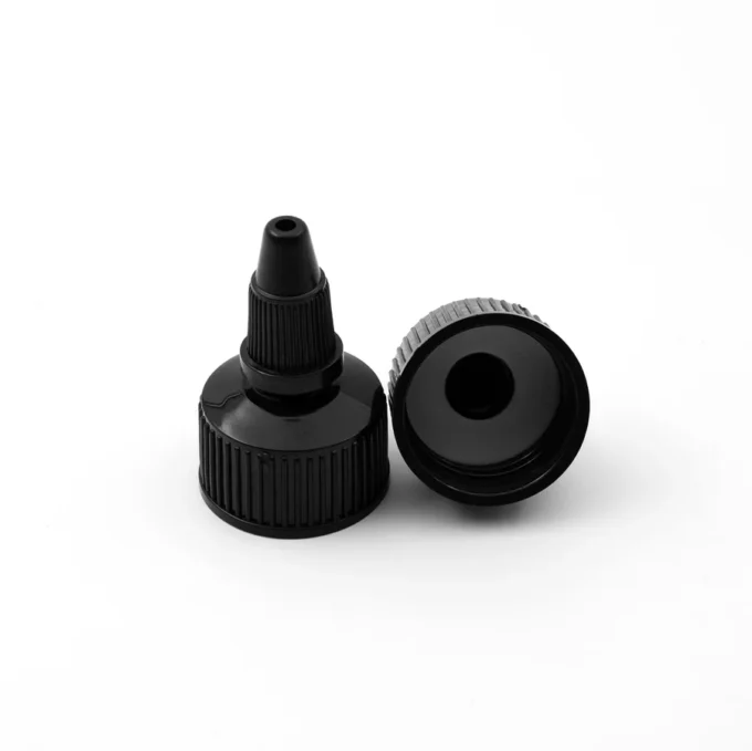 Screw Lock Spout Cap (24 mm) - Black