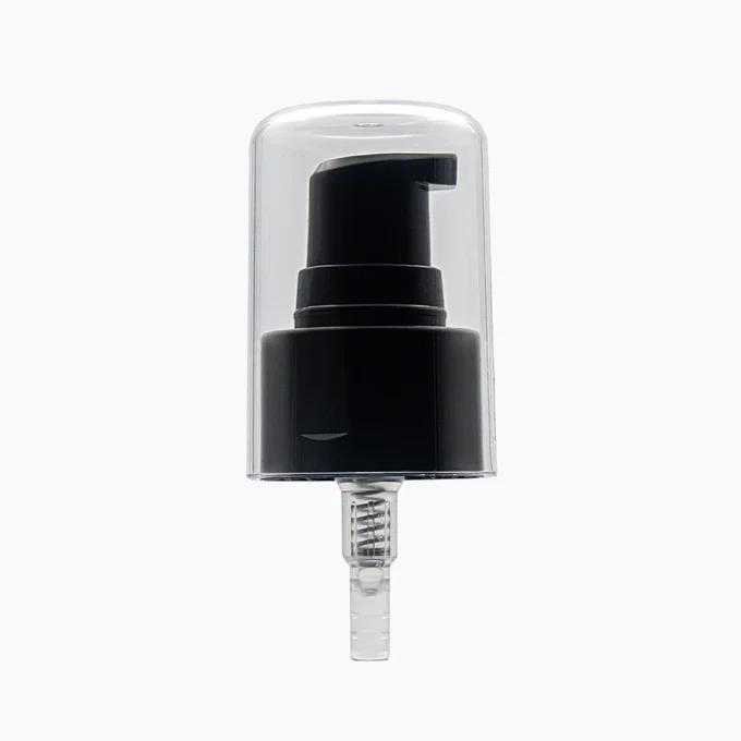 Serum Pump with Crystal Cap (24 mm) - Black