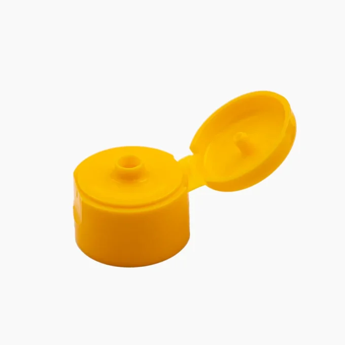 Flip Top Cap (24 mm) - Yellow