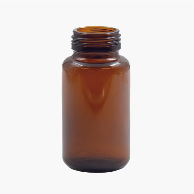 140 ml Glass Amber Bottle (38 mm neck) - No Closure