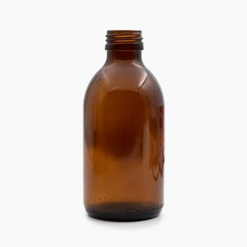 200 ml Glass Amber Bottle (28 mm Neck) - No Closure