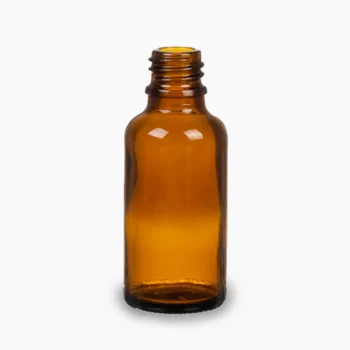 30 ml Glass Amber Bottle (18 mm neck) - No Closure